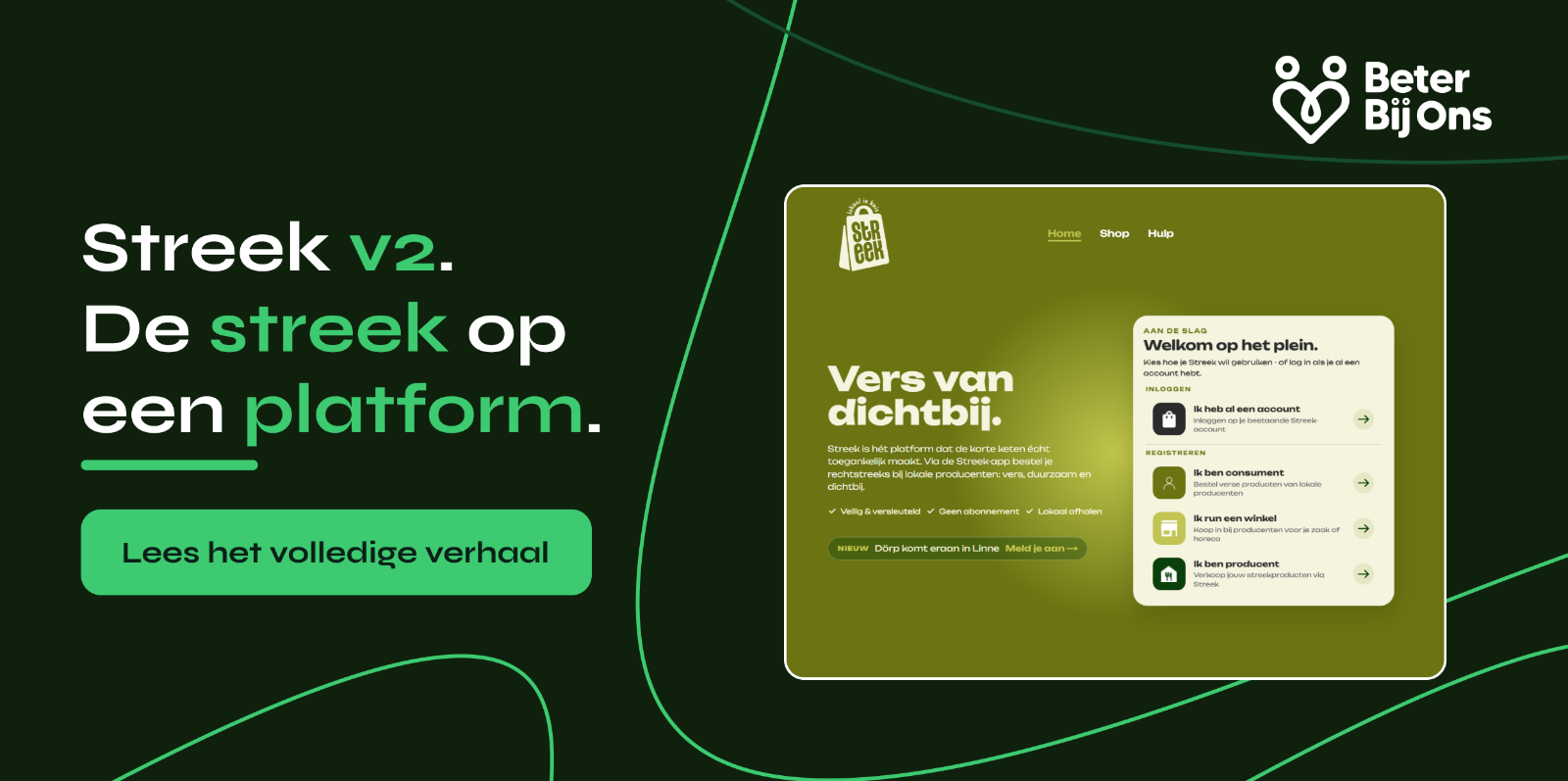 Van één streekmarkt naar iedere week streekproducten 